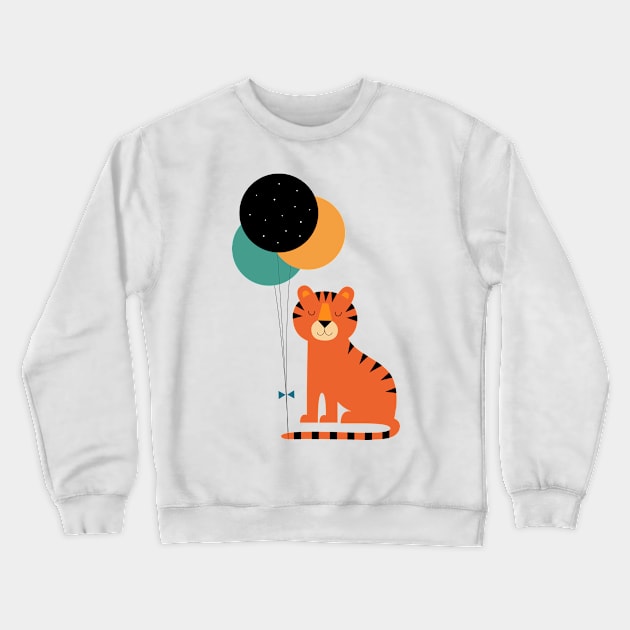 Time To Celebrate Crewneck Sweatshirt by AndyWestface